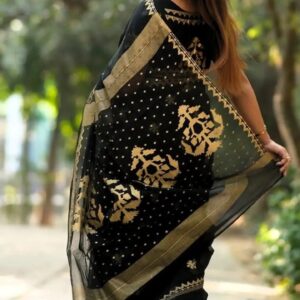 Afsan Print Sharee with Blouse Piece Product Code: 965