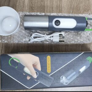 Rechargeable LED Flashlight with Lamp Cover | USB Charging Torch | Portable Emergency Light Torch with Lamp Cover | Digital Thunder X Portable & Compact Light Product Code: 975