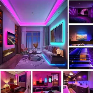 NNK LED Strip Light RGB Waterproof Remote Control Charging For Overall Home Decoration LED light. Product Code: 968