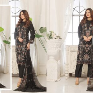 Chiffon Collection Pakistani 3 Piece