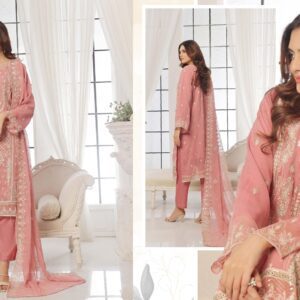 Chiffon Collection Pakistani 3 Piece