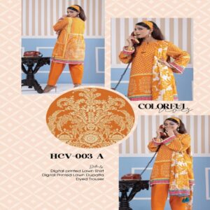 Hoor colorful 3 pice