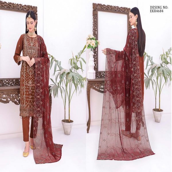 Horain luxury chiffon bin hameed
