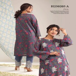 Lace and floral 3 pice