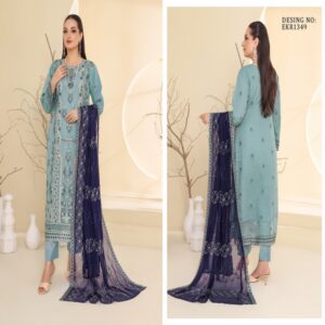 Raise luxury chiffon 3 pice