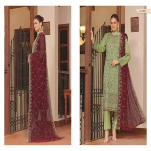 Safwa luxury shifoon 3 pice
