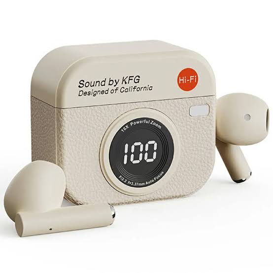Q86 Retro Camera Design TWS Bluetooth Earbuds - Image 2