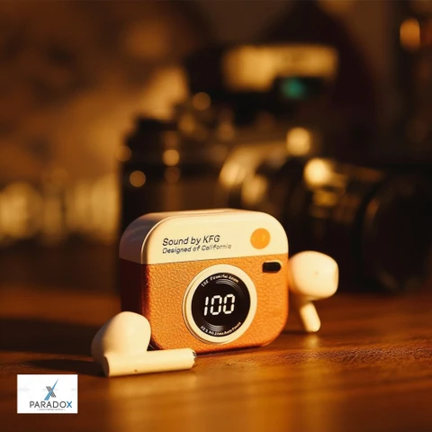Q86 Retro Camera Design TWS Bluetooth Earbuds